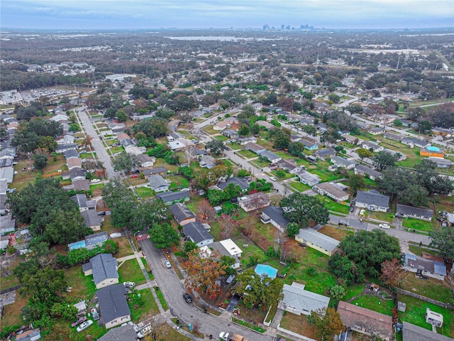 drone / aerial view