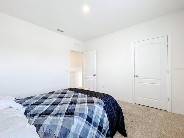 bedroom featuring carpet floors