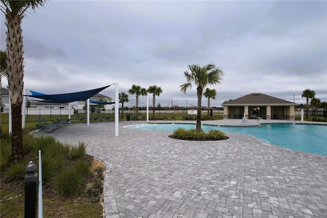 1280 Tupelo Trl, Haines City, FL 33844 - view of pool featuring a patio area