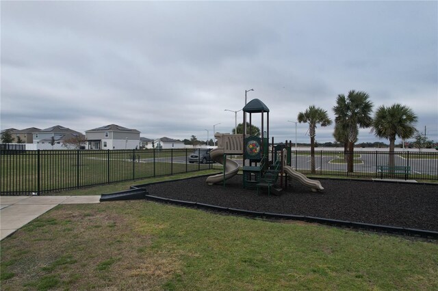 1280 Tupelo Trl, Haines City, FL 33844 - view of playground with a yard