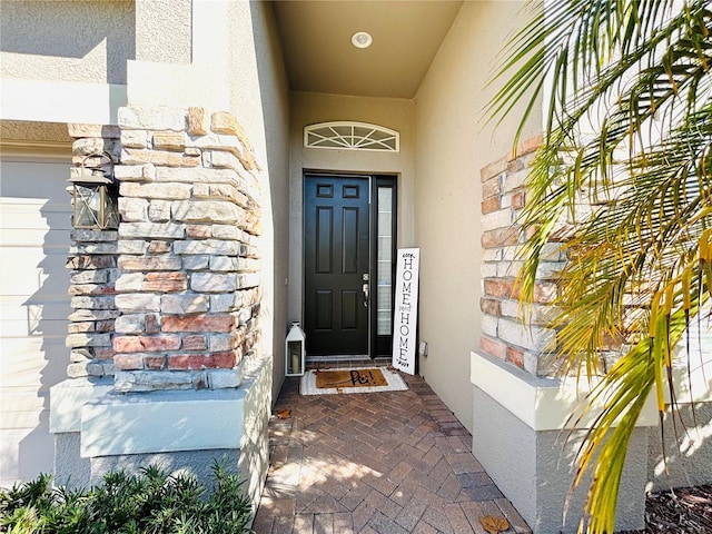 view of entrance to property