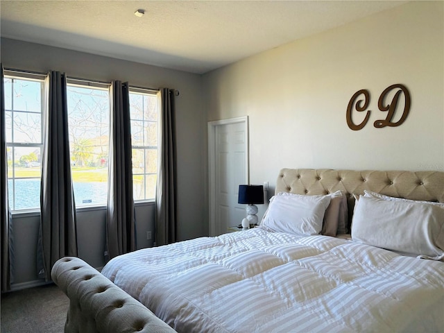 bedroom featuring carpet floors