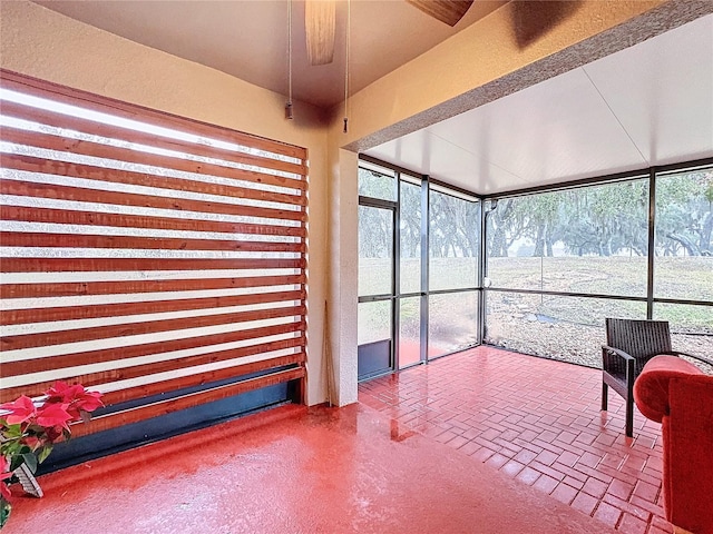 sunroom featuring a healthy amount of sunlight