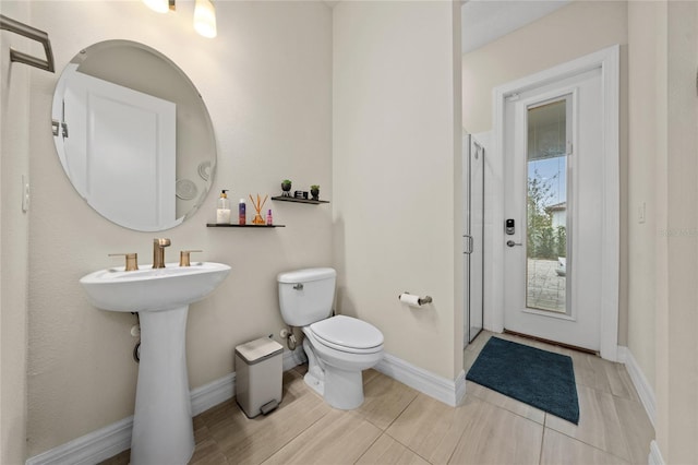 bathroom with toilet