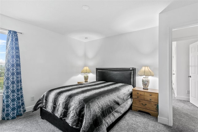 bedroom featuring carpet floors