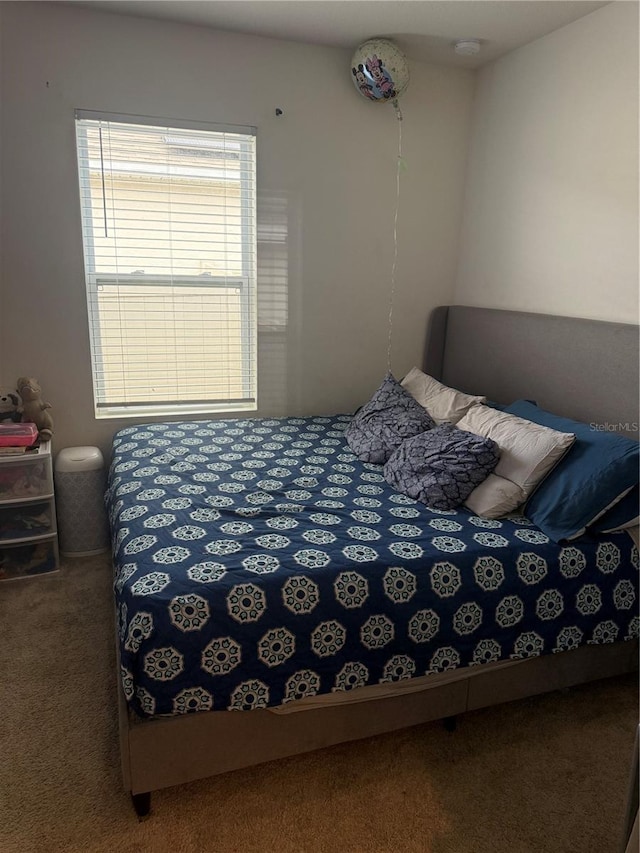 bedroom featuring carpet floors