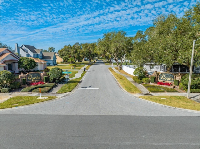 view of road