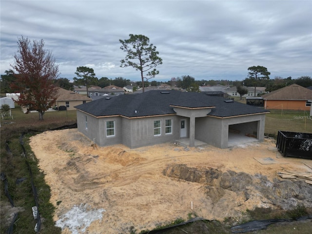 view of rear view of house