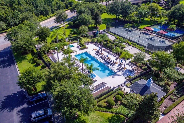 bird's eye view