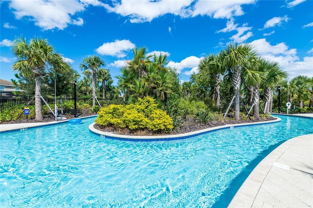 view of swimming pool