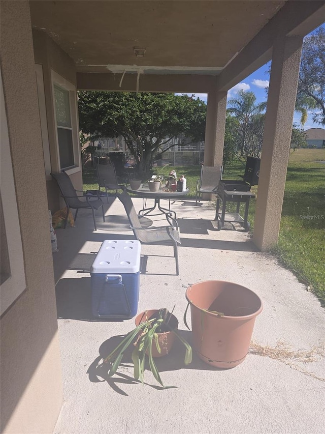 view of patio