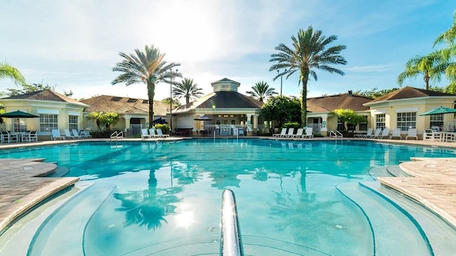 view of swimming pool