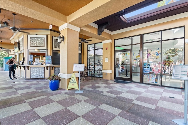 view of community lobby