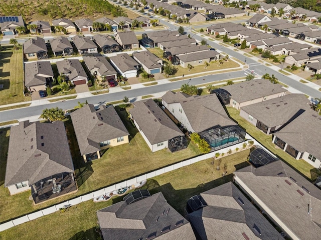 drone / aerial view featuring a residential view