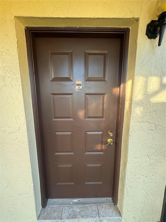 view of property entrance