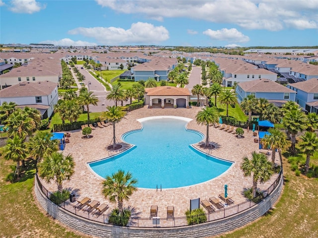 view of pool