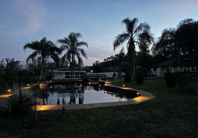 view of water feature