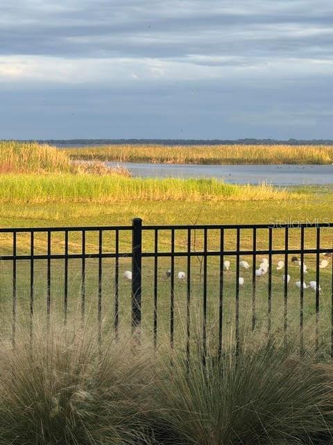 property view of water featuring a rural view