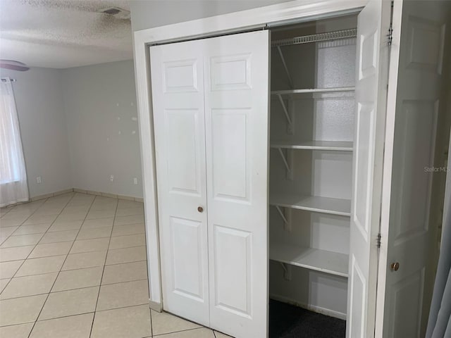 view of closet