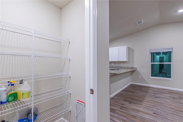 pantry with sink