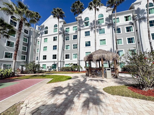 view of home's community with a gazebo