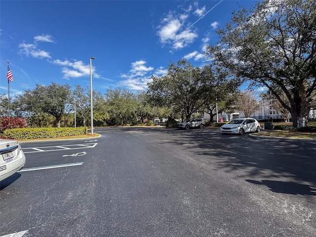 view of road