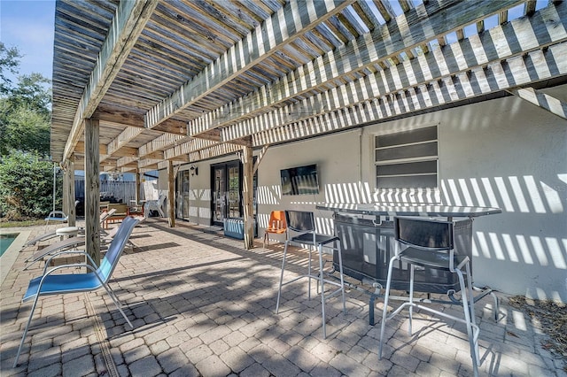 2417 Liela Lee Ct, Ocoee, FL 34761 - view of patio / terrace featuring a pergola