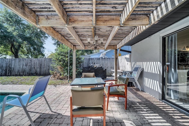 2417 Liela Lee Ct, Ocoee, FL 34761 - view of patio with a pergola