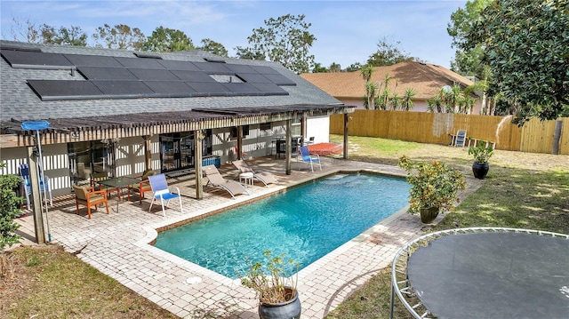 2417 Liela Lee Ct, Ocoee, FL 34761 - view of swimming pool featuring a yard and a patio area