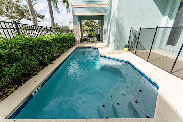 view of swimming pool