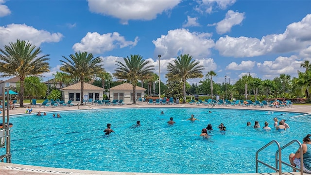 view of pool