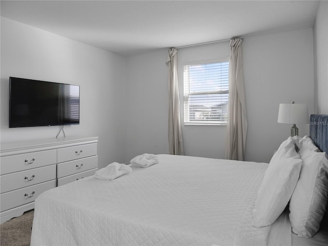 bedroom featuring carpet flooring