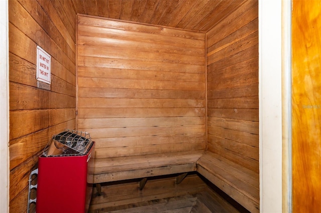 view of sauna / steam room