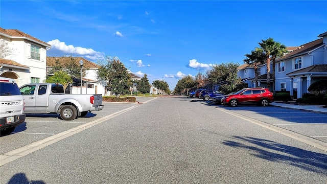 view of road