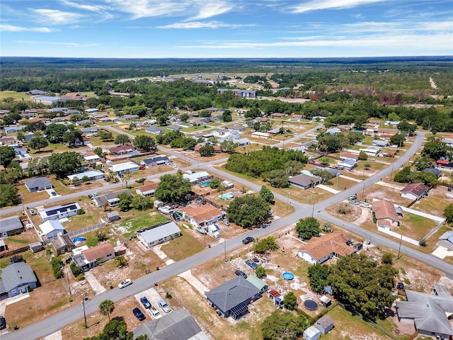 aerial view