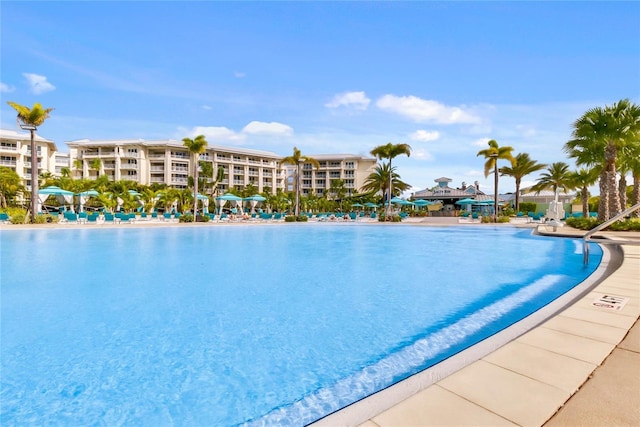 view of swimming pool