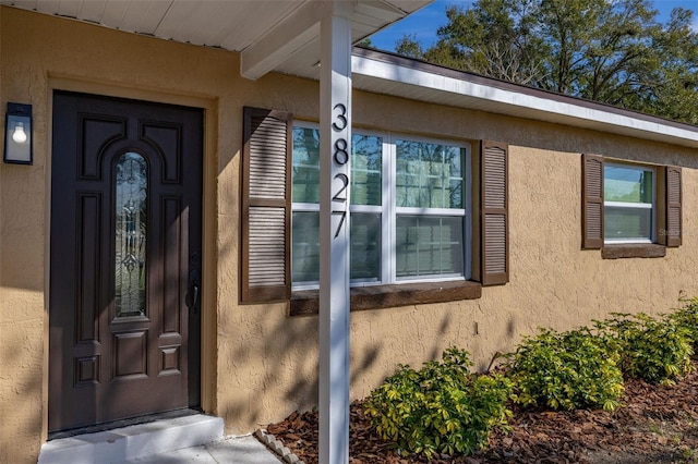 view of property entrance