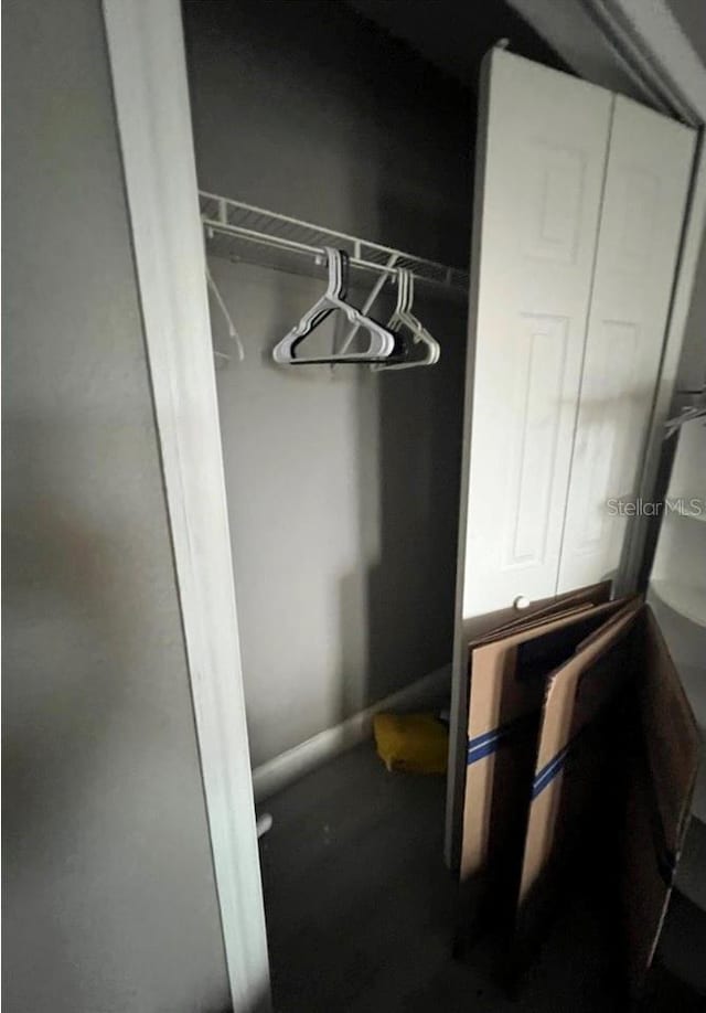 view of closet