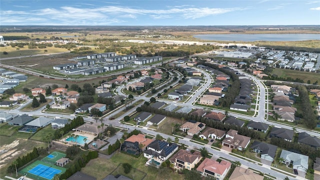 bird's eye view featuring a residential view