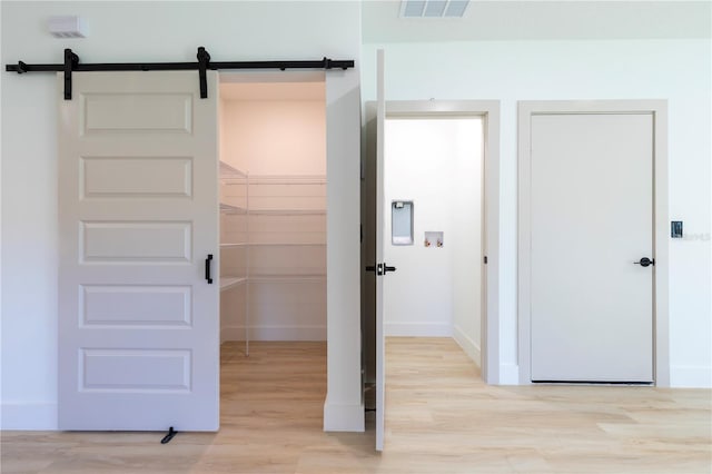 closet with visible vents