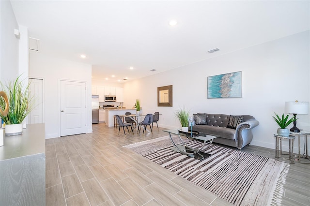 view of living room