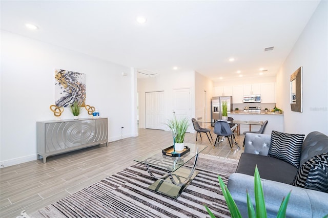 view of living room