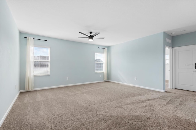 139 Aces High Ln, Davenport, FL 33896 - empty room with ceiling fan, carpet, and baseboards