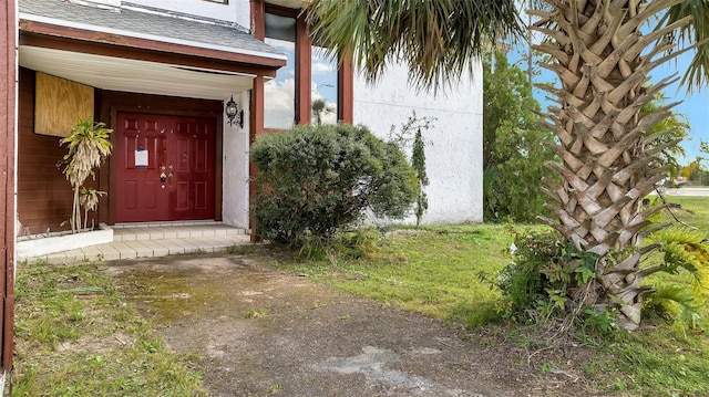 view of property entrance