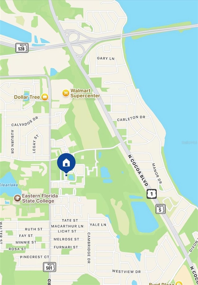 1804 University Ln Unit 308, Cocoa, FL 32922 - map / location
