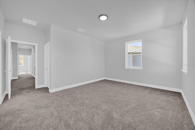 empty room featuring carpet