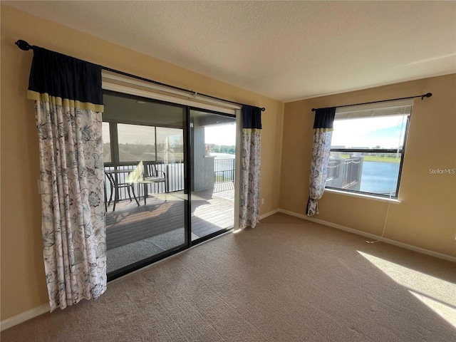 1820 Trophy Bass Way, Kissimmee, FL 34746 - unfurnished room with baseboards, a textured ceiling, and carpet floors