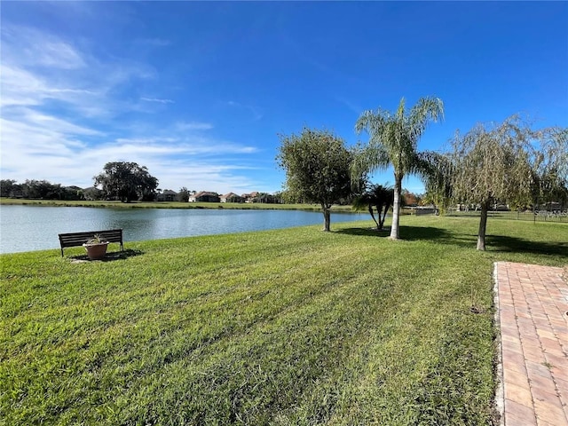 1820 Trophy Bass Way, Kissimmee, FL 34746 - view of yard featuring a water view