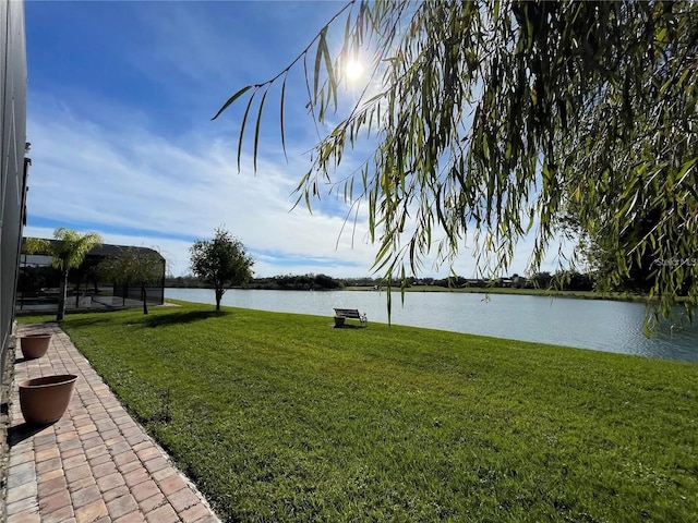 1820 Trophy Bass Way, Kissimmee, FL 34746 - view of yard featuring a water view