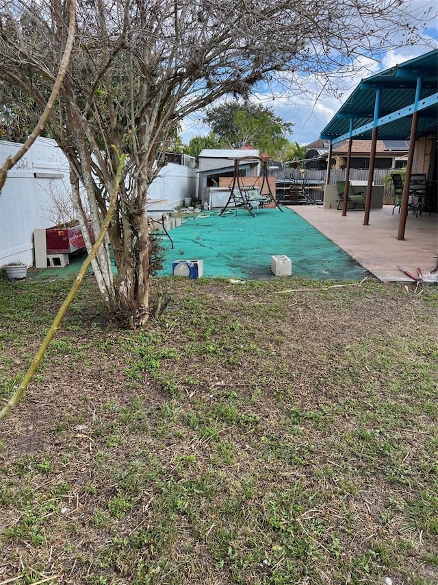 350 Corsica Ct, Kissimmee, FL 34758 - view of yard with a patio area and a fenced backyard